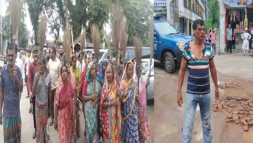 ঝালকাঠিতে পরিচ্ছন্নতা কর্মীদের হামলায় সাবেক যুবদল নেতা আহত