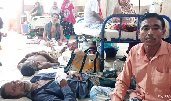 ইন্দুরকানীর চর গাজীপুরে কুপিয়ে ৩ জনকে জখম