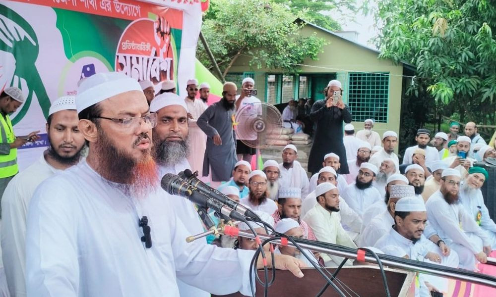 যারা ভারতের বিপক্ষে তাদের মার্কা হবে হাতপাখা : মুফতি ফয়জুল করীম