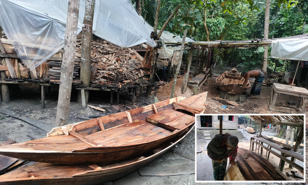 ৫০০ কারখানায় কাঠের গন্ধ, খালে নৌকার সুর