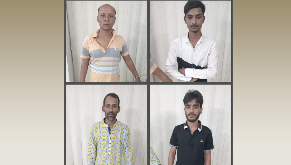 বরিশালে ছাত্রলীগের বিক্ষোভ থেকে চার নেতা গ্রেফতার