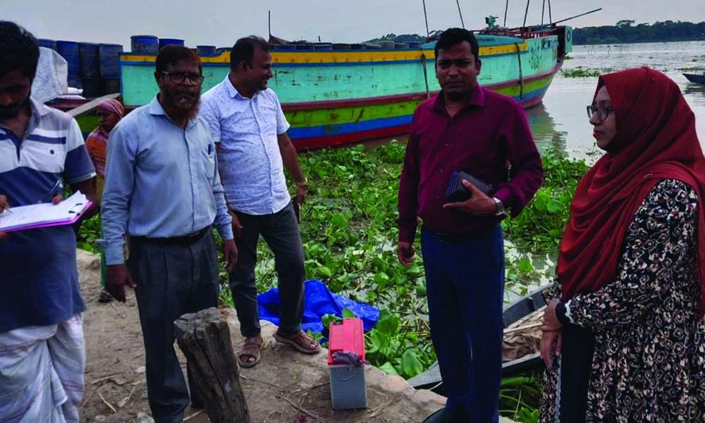 বানারীপাড়ায় বৈদ্যুতিক শক দিয়ে মাছ শিকার : জেলেকে অর্থদণ্ড