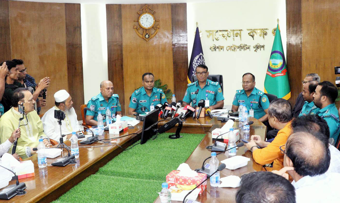 আসন্ন দূর্গাপূজা ঘিরে বিএমপি পুলিশের সর্বোচ্চ নিরাপত্তা জোরদার