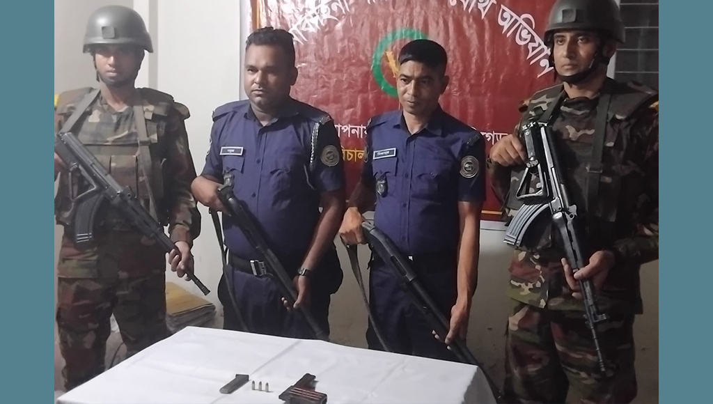 ঢাকায় গ্রেপ্তার হওয়া আসামির বরিশালের বাড়ি থেকে বিদেশি পিস্তল উদ্ধার
