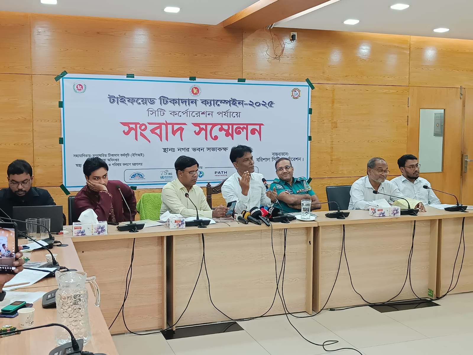 বরিশাল নগরীর ৯৭ হাজার শিশু পাবে টাইফয়েড টিকা