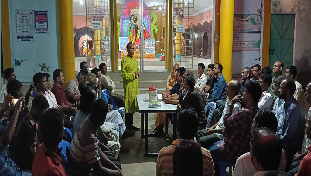 কুয়াকাটায় ঐতিহ্যবাহী রাস মেলা উপলক্ষে প্রস্তুতি সভা