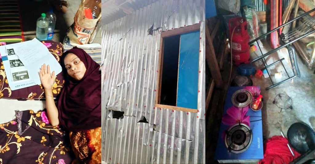 <span>থানায় অভিযোগ / </span>বরিশালে অটোচালকের বসত ঘরে হামলা-ভাঙচুর লুটপাট, আহত-৭